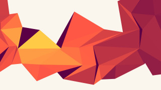 Colorful abstract white red yellow - low free wallpaper