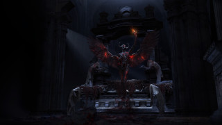 Demonic demon dark room light - a demonic demon free wallpaper