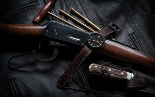 Gun knife lighter leather jacket - knife free wallpaper
