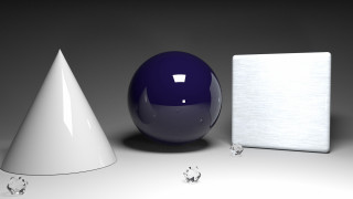 Blue egg white cone white - a white square free wallpaper