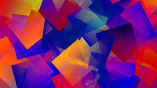 Colorful abstract triangle red geometry - triadic color scheme free wallpaper