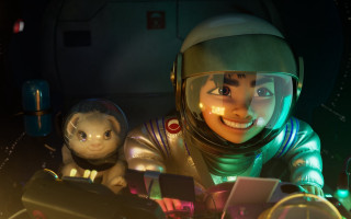 Space girl cat space station - chris labrooy free wallpaper for desktop