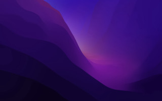 Purple mountain sky minimalist girl - a purple sky in the background free wallpaper for desktop