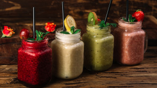 Jars food drinks strawberries flowers - strawberry free wallpaper