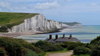 House ocean cliff matte bascove - a hill free wallpaper