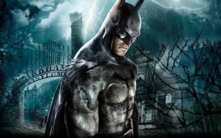 Batman man lightning building bridge 2 - free anime wallpaper for desktop