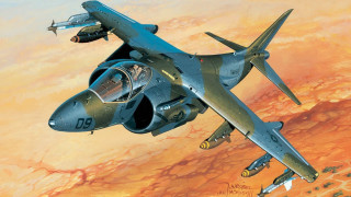 Fighter jet sunset explosion airbrush - dave dorman free wallpaper