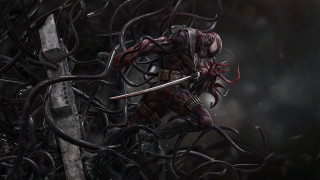 Demonic knife tentacles bloodborne armor - a demonic creature free wallpaper