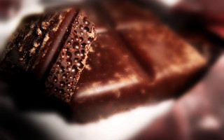Chocolate bar closeup blurry background - other item free wallpaper