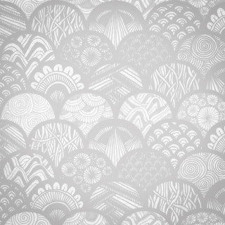 White wallpaper waves circles pattern - ambient free wallpaper for tablet