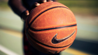 Basketball nike arm tiltshift blurry - process art free wallpaper