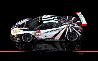 Car number digital rendering red - a red stripe free wallpaper