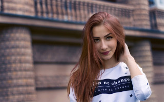 Eszter mattioni red haired neo - neofauvism free wallpaper