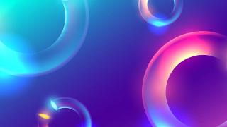 Blue pink background circles bubbles - a pink circle free wallpaper