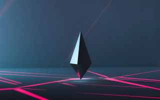 Black pink lines blue pink - a pink light free wallpaper