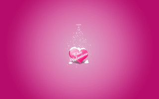 Pink heart message star digital - a pink heart free wallpaper