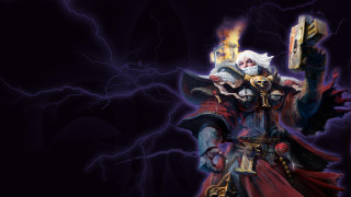Man gun demon shoulder armor - warhammer free wallpaper