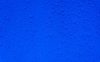 Blue water drops macro girl - a blue background free wallpaper