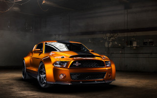 Orange cobra matte 3d render - a hood free wallpaper
