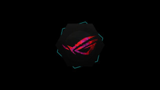 Black red blue logo ai - dark background free wallpaper