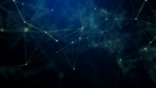 Dark blue lines dots light - line and dots free wallpaper