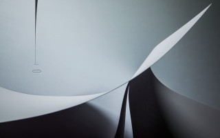 Abstract drop water geometric paper - center piece free wallpaper