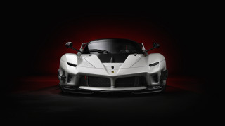 White sports car red light 5 - vorticism free wallpaper