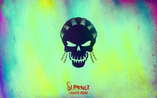 Skull mohawk colorful background paint - artwork free wallpaper