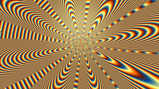 Spiral design orange blue psychedelic - bridget riley free wallpaper for desktop