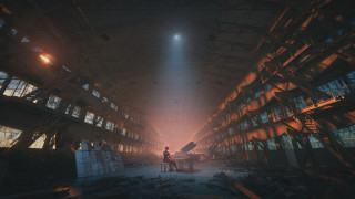 Warehouse bridge cityscape pagoda skyscraper - global free wallpaper