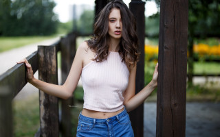 Eszter mattioni fashion neo romanticism - a white top free wallpaper