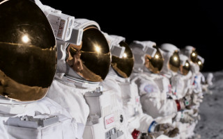 Astronauts moon space instruments blurry - the moon free wallpaper