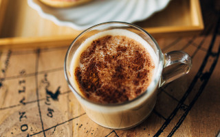 Coffee cinnamon pastry tray indoor - cao zhibai free wallpaper