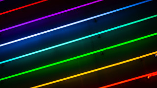 Multicolored wall stoplight neon synchromism - bruce nauman free wallpaper