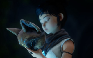 Boy vase cat solo blurry - a statue free wallpaper