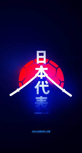 Red blue background white red - the middle free wallpaper for mobile