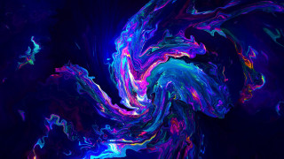 Colorful abstract blue purple swirl 2 - galaxy free wallpaper