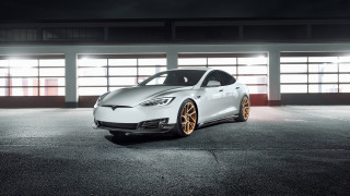 White car parking lot night 8 - ue 5 free wallpaper for desktop