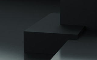 Black white object minimalism bauhaus - a black object free wallpaper