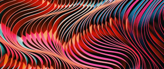 Colorful abstract wavy lines curves 4 - a colorful abstract background free wallpaper