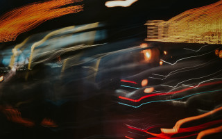 City street night futurism blurry - futurism free wallpaper