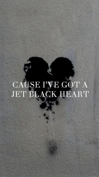 Heart shaped paper jet black - cam sykes free wallpaper for mobile