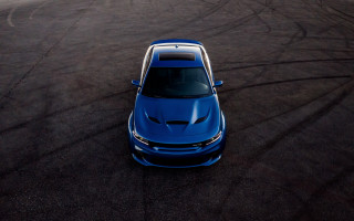 Blue car track sky fireworks - sinister free wallpaper