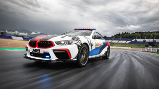 Police car race track clouds - a police car free wallpaper