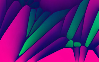 Pink green abstract fluorescent generative - fluorescent color free wallpaper