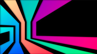 Colorful abstract black background neon - neon color free wallpaper