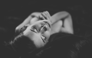 Woman resting closed eyes dreamlike - dreamlike free wallpaper