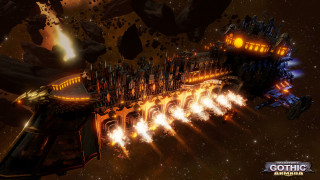 Space station lights smoke walls - warhammer free wallpaper