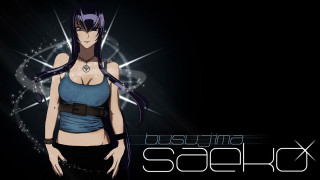 Woman blue top black skirt 2 - a blue top free wallpaper