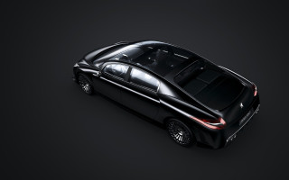 Black car futurism digital rendering - a black car free wallpaper